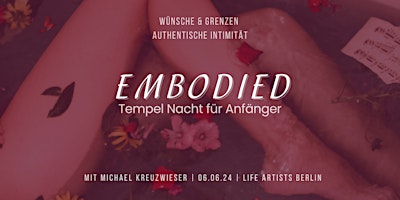 EMBODIED - Tempelnacht für Anfänger - Juni primary image