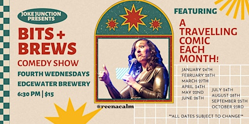 Primaire afbeelding van Bits & Brews 4th Wednesday Comedy Shows