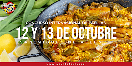 Imagen principal de Inscripción Concurso PaellaFest San Miguel de Allende 2019 (Solo Chefs)