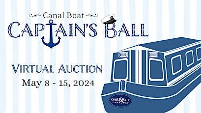 Canal Boat Captain's Ball Virtual Auction