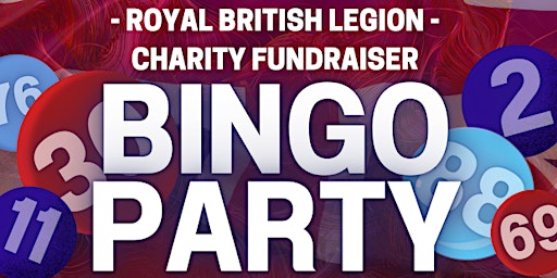 Immagine principale di Bingo Party, Norwich - Charity Night for the Royal British Legion 