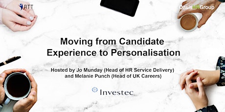 RTT - Moving from Candidate Experience to Personalisation primary image