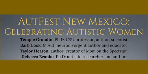 Imagem principal do evento AutFest New Mexico: A Celebration of Autistic Women