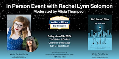 Image principale de Rachel Lynn Solomon Orlando Book Tour!