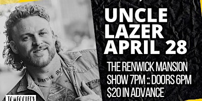 Tomfoolery On Tremont Special Event // UNCLE LAZER // April 28 primary image