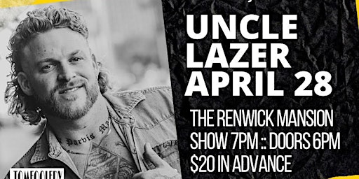 Primaire afbeelding van Tomfoolery On Tremont Special Event // UNCLE LAZER // April 28