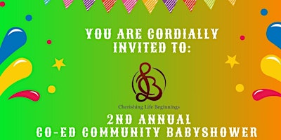 Imagem principal de 2nd Annual Co-Ed Community Babyshower