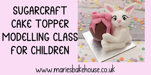 Children's sugarcraft modelling - Easter - rabbit and egg primary image