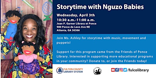 Imagen principal de Storytime with Nguzo Babies