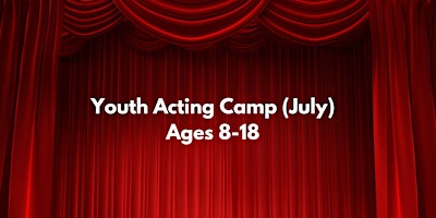 Youth Acting Camp (July) primary image