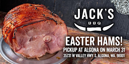 Imagem principal do evento Jack's BBQ Easter Ham Preorder - ALGONA ONLY