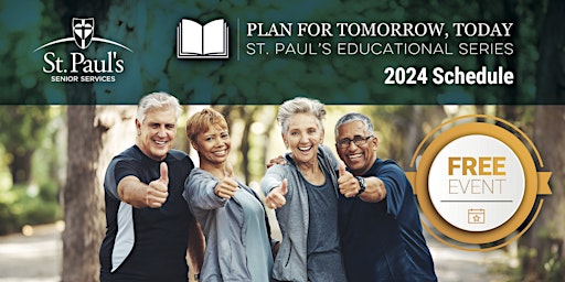 Imagem principal do evento "Plan for Tomorrow, Today" - Healthy Aging