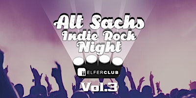 Imagem principal do evento Alt-Sachs Indie Rock Night Vol.3