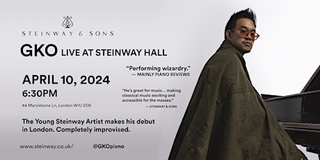 GKO LIVE at Steinway Hall