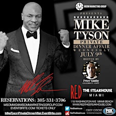 MIKE TYSON Private Dinner Affair primary image