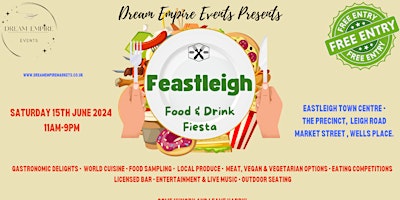 Imagem principal do evento Feastleigh- EASTLEIGH FOOD & DRINK FIESTA
