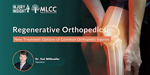 Imagen principal de Regenerative Orthopedics: New Treatment Options of Orthopedic Injuries