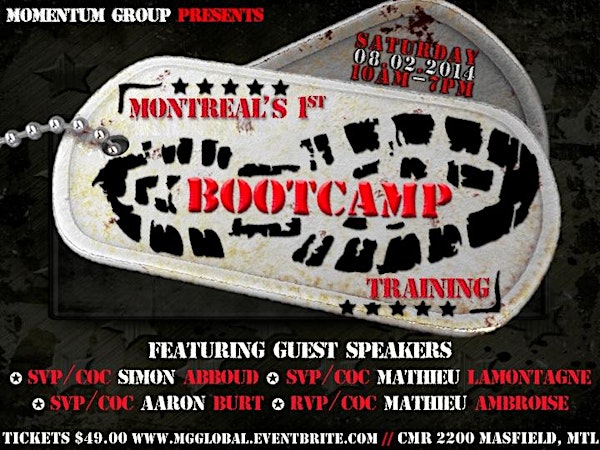 MONTREAL BOOT CAMP