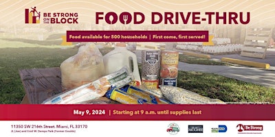 Be Strong International’s May Food Drive 2024