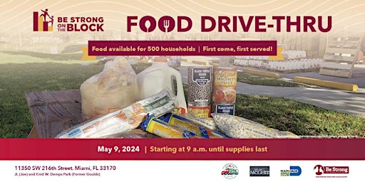 Immagine principale di Be Strong International's May Food Drive 2024 