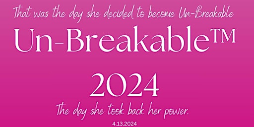 Image principale de Un-Breakable 2024