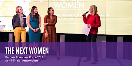 Primaire afbeelding van The Next Women | #FemaleFoundersForce2019 | Amsterdam