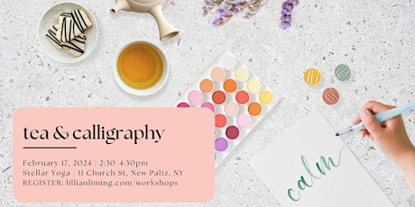 Tea & Calligraphy Workshop primary image