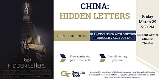 Hauptbild für Film Screening: “Hidden Letters” + Virtual Q&A