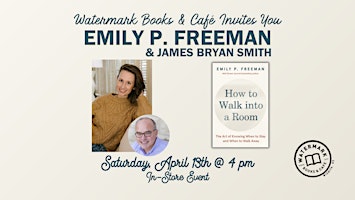 Hauptbild für Watermark Books & Café Invities You Emily P. Freeman & James Bryan Smith