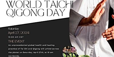 Imagem principal do evento World Tai Chi Qigong Day 2024