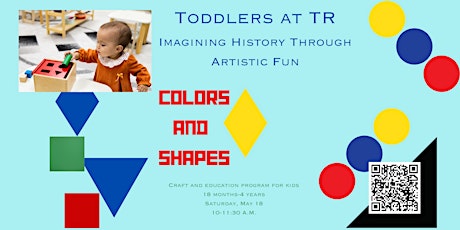 Imagen principal de Toddlers at TR - May - Shapes and Colors