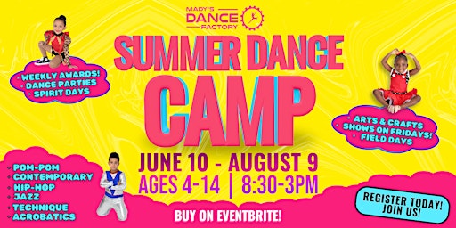 Image principale de Summer Dance Camp 2024