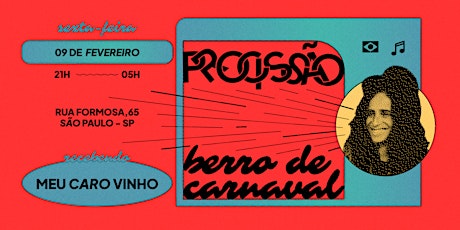 Imagem principal do evento Procissão Berro de Carnaval