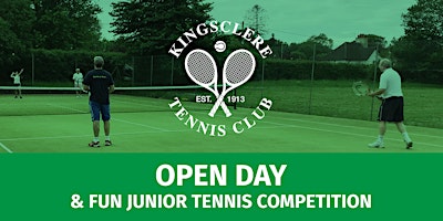 Open Day and Junior Tennis Competition primary image
