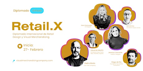 Imagem principal do evento Diplomado Internacional  Retail Design & Visual Merchandising- Retail.X