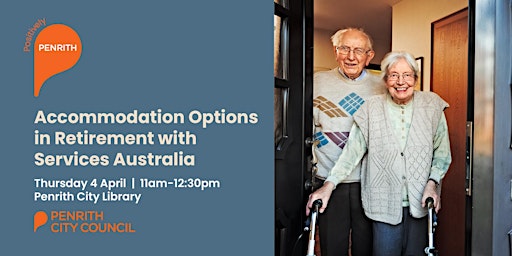 Imagem principal do evento Accommodation Options in Retirement with Services Australia