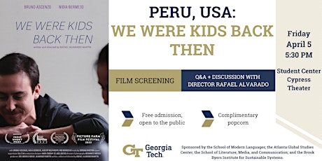 Film Screening: “We Were Kids Back Then” + Live Q&A