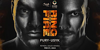 Primaire afbeelding van Fury vs Usyk LIVE on Pay-Per-View at Echo Bravo