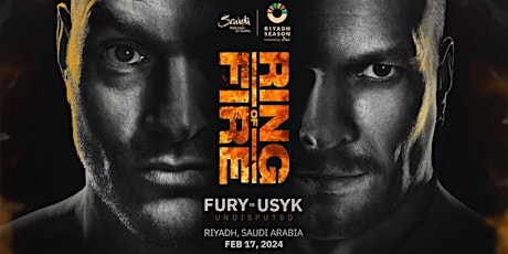 Fury vs Usyk LIVE on Pay-Per-View at Echo Bravo