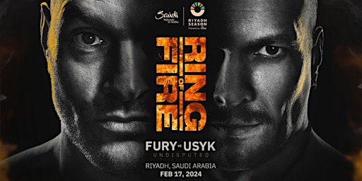 Immagine principale di Fury vs Usyk LIVE on Pay-Per-View at Echo Bravo 