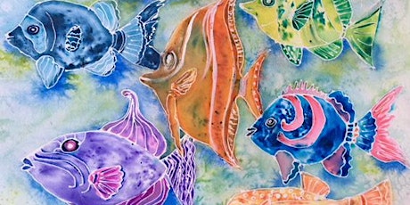 Brusho Silly Fish Watercolor Workshop with Phyllis Gubins