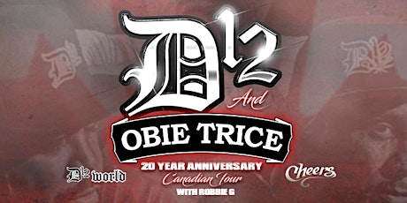 D12 & Obie Trice Live in Medicine Hat April 27 at LIQUID w Robbie G