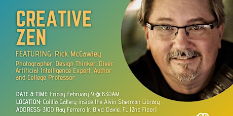 CreativeZen Talks Presents Rick McCawley (February 2024) primary image