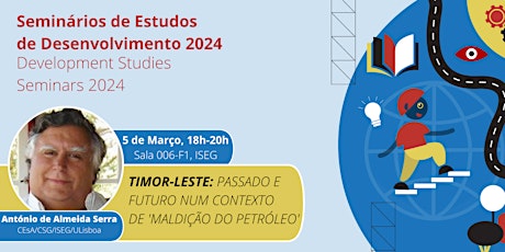 Seminários de Estudos de Desenvolvimento - António de Almeida Serra (CEsA) primary image