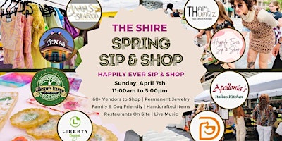 Richardson Spring Sip and Shop at The Shire primary image