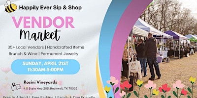 Rockwall Spring Vendor Market primary image