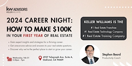 Keller Williams Advisors Career Night primary image