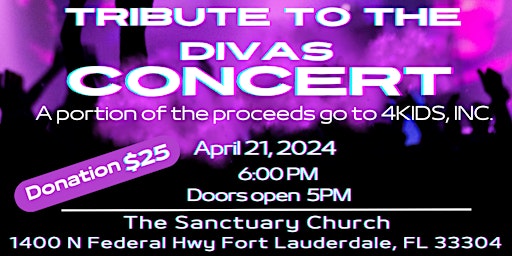 Imagem principal do evento Tribute to the Divas: Tina Turner, Aretha Franklin & Whitney Houston