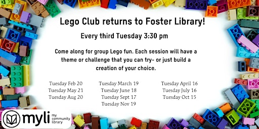 Lego at Foster Library  primärbild