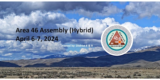 Imagem principal do evento Area 46 Hybrid Pre-Conference Assembly (April 2024)
